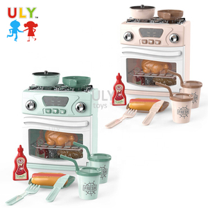 Set di giocattoli per forno a microonde di alta qualità nuovo stile per bambini gioco di ruolo educativo elettrico accessori per giocattoli da <span class=keywords><strong>cucina</strong></span> in materiale plastico - Product Image 3