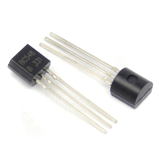 Triode BC548B BC548 TO-92 0.1A 30V Low Power NPN Transistor