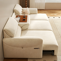 ATUNUS Modernes Elektrisches Sofa Federkern-Couch Wohnzimmermöbel Modulares Sektional-Relaxsofa Elektrisches Cloud-Sofa-Set