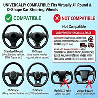 Support d'ordinateur portable pour volant de voiture à angle réglable, 360° °   Plateau de rangement rotatif pour voiture avec crochets et organiseur de rangement double face pour l'espace entre les sièges