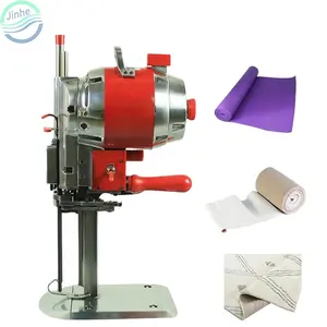 Manual vertical fabric cutter roll cloth cutting machine textile curtain fabric cutting cloth cutter machine