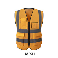 Chalecos de trnsito de haute qualité reflètent l'uniforme du trafic Jinda ODM OEM gilet réflecteur de sécurité Acceptable
