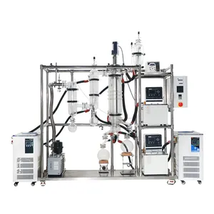 YUHUA used wiped film evaporator industrial distillation equipment solvent destilation unit