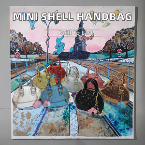 Bolsos de Mano Mini de Moda al por Mayor para Mujer Joven, Material PU, Cierre de Cremallera Resistente, Correa para el Hombro, Decoración de Lentejuelas - Product Image 2