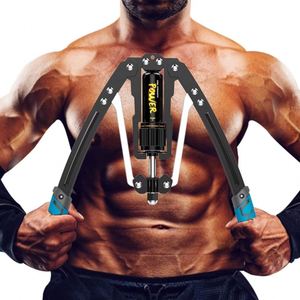 Extenseur de poitrine réglable, entraîneur musculaire, équipement de fitness, 22-440 lbs, renforcement des mains, Power Twister hydraulique, exercice pour les bras - Product Image 2