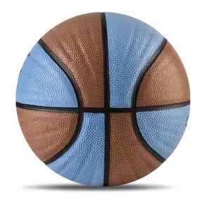 Kendi logo basketbol topu kompozit deri pu basketbol özelleştirmek