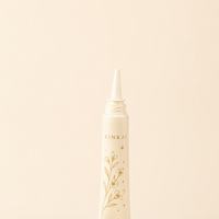 Tube souple vide personnalisé pour brillant à lèvres avec embout applicateur en silicone et capuchon noir – Emballage cosmétique pour baume à lèvres