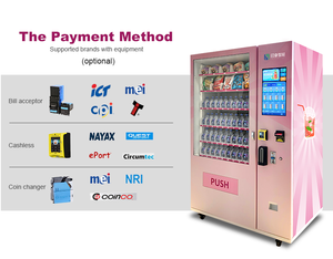 IMT mesin penjual otomatis Kombo mesin penjual minuman ringan mudah digunakan - Product Image 4