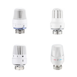 Robinet thermostatique pour <span class=keywords><strong>radiateur</strong></span> à design moderne, blanc, M30*1.5, pour pièces <span class=keywords><strong>de</strong></span> chauffage par le sol - Product Image 3