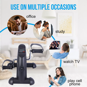 Mini <span class=keywords><strong>vélo</strong></span> d'exercice sous le bureau pédale <span class=keywords><strong>vélo</strong></span> d'exercice pour bureau et personnes âgées et réadaptation des personnes handicapées - Product Image 4