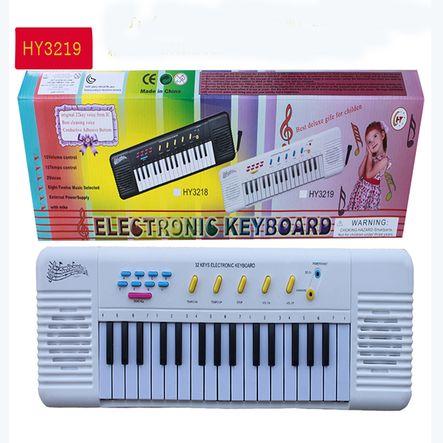 Обучающая игрушка, 32 клавиши, IC Звуковая электронная музыкальная клавиатура для детей