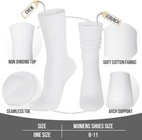 Chaussettes blanches style Hailey Bieber, chaussettes en coton tricoté respirantes et antidérapantes, chaussettes unisexes pour tous les jours, streetwear