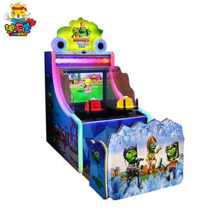 Machine de jeu d'arcade à billets avec tir à l'eau de zombies à deux joueurs à monnayeur à vendre - Product Image 3