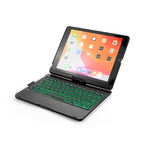 Teclado Inalámbrico BT 3.0 de Alta Calidad con Retroiluminación y Giro de 360 Grados con Funda para Air 4 - Product Image 2