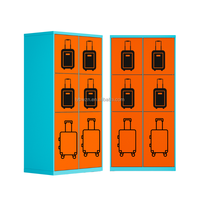 Casiers à bagages extérieurs connectés en IoT, casiers de rangement intelligents à code numérique automatique