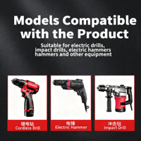 Marqueur laser à lumière rouge sans fil, perceuse à percussion électrique, dépoussiéreur, accessoires d'outils multifonctionnels, personnalisables OEM