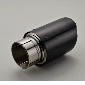 EPMAN ID 2,5 ''(63mm), punta de silenciador de escape de fibra de carbono <span class=keywords><strong>OD</strong></span> 89mm (3,5") 102mm(4 ") 114mm (4,5"), mm (") a la hora del escape - Product Image 5