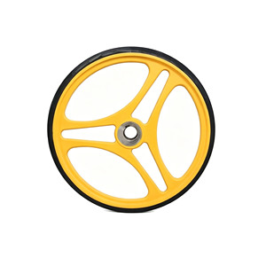 Roue d'entraînement à friction en caoutchouc FT853 de 580*50*34mm, 587mm, 588mm, pièces de rechange pour rouleau de main courante d'escalator <span class=keywords><strong>Thyssen</strong></span> - Product Image 1