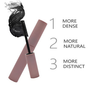 Nouvel arrivage de Maskara cosmétique longue tenue <span class=keywords><strong>Mascara</strong></span> naturel organique imperméable à l'eau Volume supplémentaire ajustable avec sérum de croissance des cils - Product Image 2