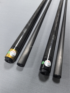 YINGDIKE Carbon Fiber 2-Piece Snooker <b>Cue</b> 11.8mm/12.5mm Low Deflection Professional <b>Pool</b> <b>Cue</b> with Brass Joint - Product Image 1