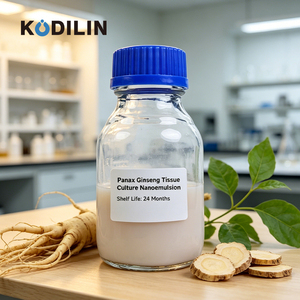 Fournisseur fiable de nanoémulsion d'extrait de ginseng, source active avancée pour l'adoucissement et l'éclaircissement de la peau - Product Image 1