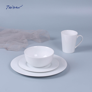 Ensemble de bols en céramique de luxe GXKC, porcelaine blanche, pour nouilles/salade/soupe/<span class=keywords><strong>petit</strong></span>-<span class=keywords><strong>déjeuner</strong></span>/ramen/fruits, pour utilisation en restaurant - Product Image 6