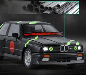 Diecast Mô hình xe 1:24 <span class=keywords><strong>BWM</strong></span> M3 E30 lớp phủ với âm thanh và ánh sáng pullback kim loại xe mô hình đồ chơi trang trí trang trí siêu xe mô hình - Product Image 2