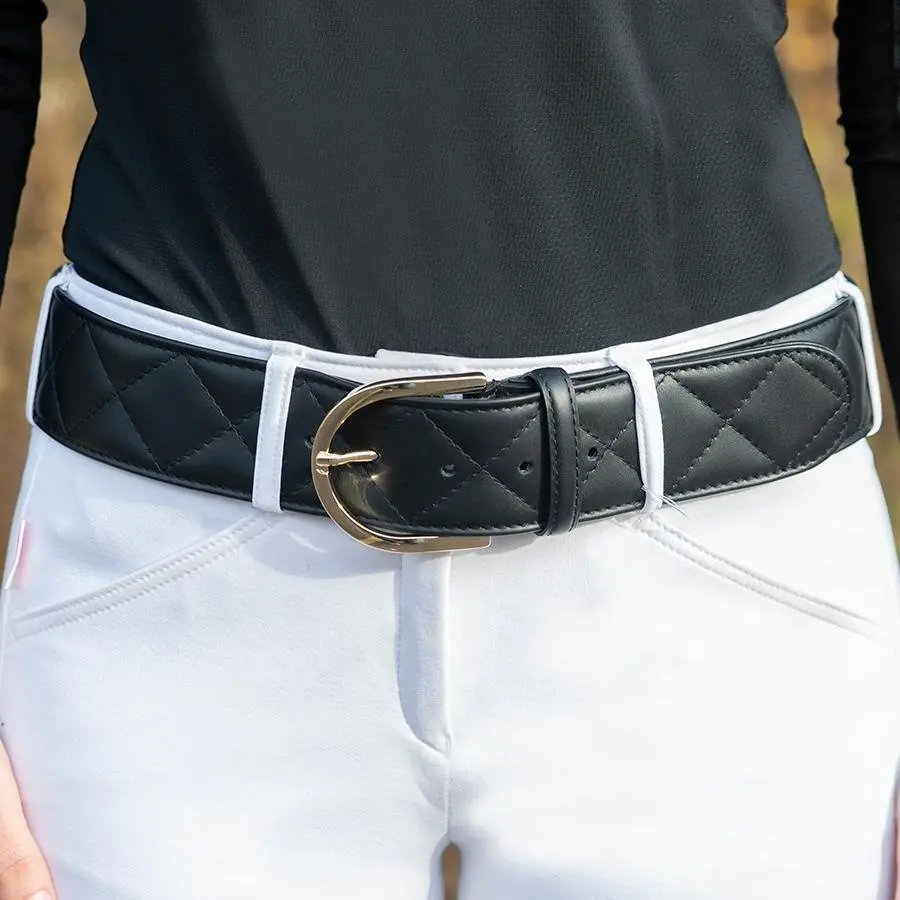 2inch rộng bông da vành đai thiết kế cưỡi ngựa vành đai bạc duy nhất-prong khóa da chính hãng cưỡi ngựa vành đai thể thao