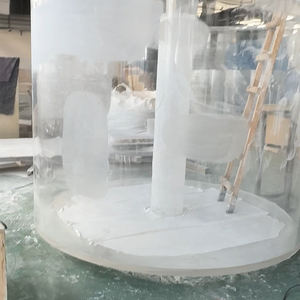 Akuarium Akrilik Desain Baru Tangki Ikan Besar Akuarium Akrilik Silinder untuk Grosir - Product Image 3