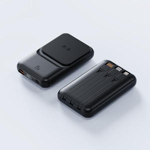 2024ชาร์จเร็วแบบพกพาสำหรับ Qi เครื่องชาร์จมือถือไร้สาย<span class=keywords><strong>แบ</strong></span>บพกพาไร้สายแม่เหล็กรองรับพาวเวอร์แบงค์สำหรับ <span class=keywords><strong>iPhone</strong></span> - Product Image 5