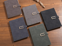 Vente en gros de cahiers personnalisés A5 en cuir PU couverture pour ordinateur portable couverture souple pour étudiants cahiers d'écriture journal scolaire bloc-notes pour cadeau