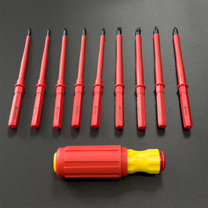 Juego de Destornilladores de Precisión de 9 Piezas, Puntas Phillips Aisladas, Magnéticas, de Acero al Cromo Vanadio, Kit de Herramientas de Reparación - Product Image 4