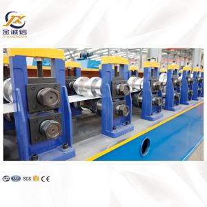 Machine de formage de gouttières en acier galvanisé à haute efficacité, machine de fabrication de gouttières sans soudure - Product Image 4