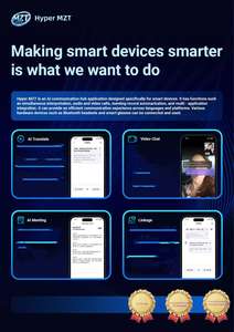 Nouveau F20 Multi Fonctions Occasions <span class=keywords><strong>Pas</strong></span> <span class=keywords><strong>Cher</strong></span> Lunettes Traduction AI Lunettes Prise à Distance Photographie Lecture de Musique Lunettes Intelligentes - Product Image 2