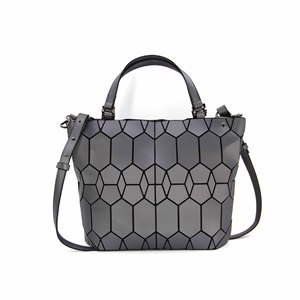 Modische Große Geometrische Leder-Tragetaschen für Damen Schultertaschen mit Hoher Kapazität - Product Image 4