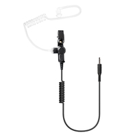 RAYTALK E-42 Nouveau Casque Téléphonique Motorisé avec Écouteur à Tube Acoustique, Circum-auriculaire, Prise Jack 3,5 mm, Garantie 12 Mois, Optimal