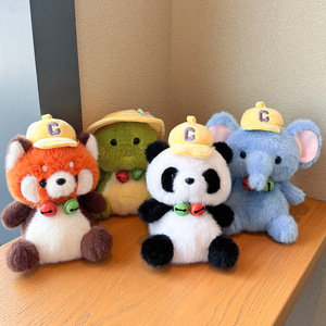 Peluche di <span class=keywords><strong>Panda</strong></span> e Pinguino con Imbottitura in Cotone PP - Giocattoli Morbidi e Caldi per Bambini dai 7 ai 14 Anni, Regalo di Compleanno - Product Image 4