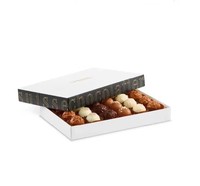 Boîte d'emballage de luxe pour chocolat, 10 pièces, boîte en carton avec séparateur de qualité alimentaire, boîte de rangement de bonbons, livraison de bonbons personnalisée