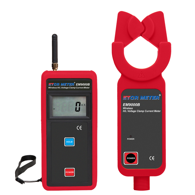 ETCR EM9000B Real-Time Viewing of Monitoring Results Wireless High Voltage Clamp Current Meter