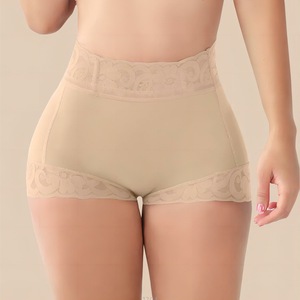 Culottes gainantes taille haute pour femmes avec dentelle, effet ventre plat et rehaussement des fesses - Product Image 5