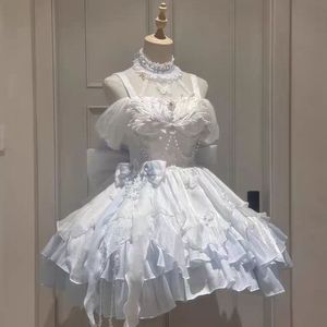 Abito da Principessa Lake Little Princess, Stile Principessa, Vita Impero, Gonna Voluminosa Antistatica Primaverile, Flight Diary <span class=keywords><strong>Lolita</strong></span> - Product Image 4