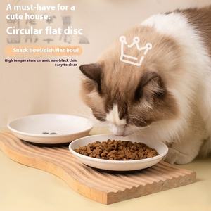<span class=keywords><strong>2025</strong></span> Novo <span class=keywords><strong>Silicone</strong></span> Antiderrapante Cerâmica Cat <span class=keywords><strong>Bowl</strong></span> Runpin Sx-0016 Round Cerâmica Flat Base Simples Segurança Alta Cat <span class=keywords><strong>Bowl</strong></span> - Product Image 3