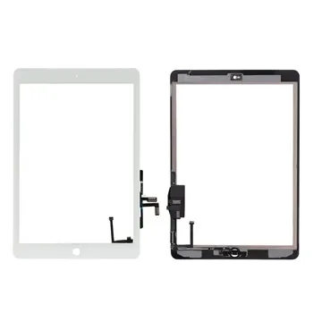 Original Touch Screen Digitizer Glass Panel with Adhesive with Home Button For iPad Air 5 A1474 A1475