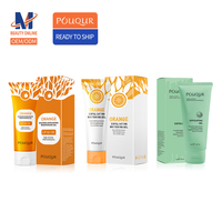 Gel exfoliant POUQUR, hydratant, nettoyant, éliminant les peaux mortes, gel nettoyant pour le visage, soin du corps, gel exfoliant OEM 100g