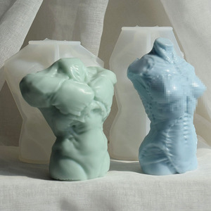 Moule à bougie en forme de Bady pour femme Moule à main Corps masculin Femme <span class=keywords><strong>enceinte</strong></span> Savon Plâtre Résine Moule en silicone - Product Image 3