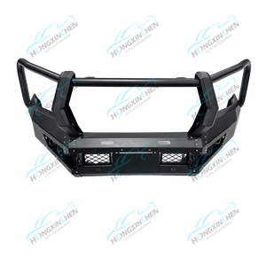 工厂批发帕杰罗NP300 LC100/LC200/LC150车型带发光二极管钢前杠的汽车前保险杠 - Product Image 2