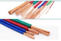 Câble BV 450/750V 1mm 2.5mm 4mm, fils électriques, câble en cuivre flexible