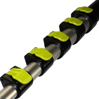 Teleskopstange aus Aluminiumlegierung 30ft/9m mit Flip-Cam-Verriegelung, Anodisiert, Starke Verriegelung, Umweltfreundlich, Großhandel