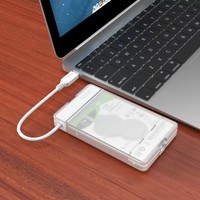 MAIWO Box Esterno per Disco Rigido SATA da 2,5 Pollici, 10Gbps, Senza Attrezzi, Tipo C, con Adattatore SATA