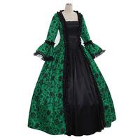 Vente flash Nouvelle robe de cour médiévale au design explosif Robe gothique victorienne MOQ faible Super grande taille Robes de soirée